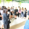 คณะนิสิตระดับปริญญาโทปีที่ 2 และอาจารย์ คณะสิ่งแวดล้อม