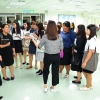 คณะนิสิตระดับปริญญาโทปีที่ 2 และอาจารย์ คณะสิ่งแวดล้อม