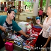 Green market in the library