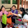 Green market in the library