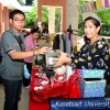 Green market in the library