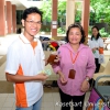 Green market in the library