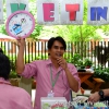 Green market in the library