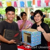 Green market in the library