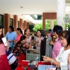 Green market in the library