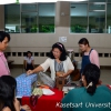 Green market in the library