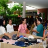 Green market in the library